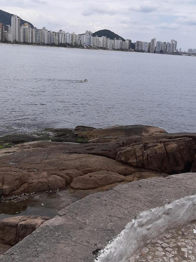 Praia De Asturias - Guaruja - Tudo De Bom Apartment Luaran gambar
